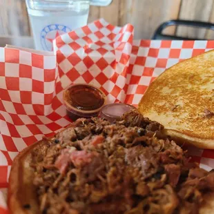Brisket sandwich