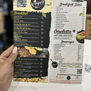 the menu