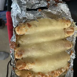 Augie's Cheesy Breadsticks!!!