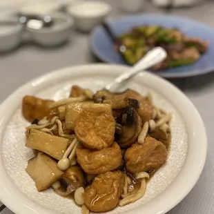 Japanese Tofu With Abalone Sauce