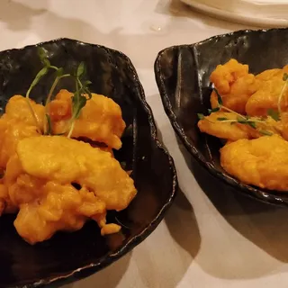 Snapper with Pumpkin and Salted Egg Yolk