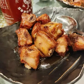 Steam Spare Ribs Plum Sauce