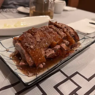 Roasted Duck With Dried Plum Sauce