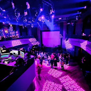 The view from the balcony at August Hall