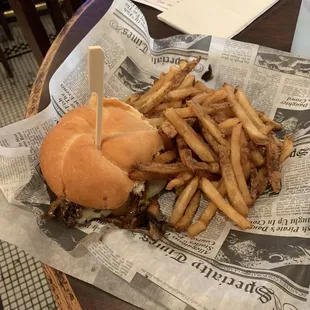 The 57 with crispy fries