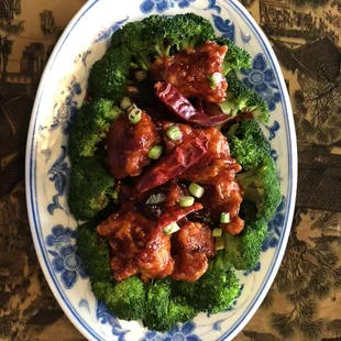 General Tsao chicken