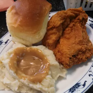 The fried chicken dinner