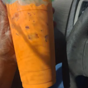 Thai sweet tea