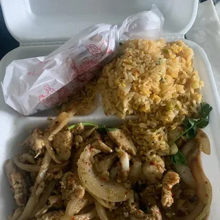 Sauteed Lemon Grass Chicken