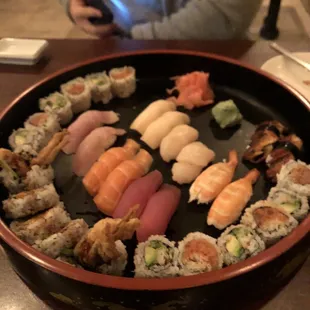 Sushi dinner for 2