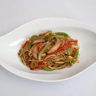 Jap Chae (stir fried noodles)