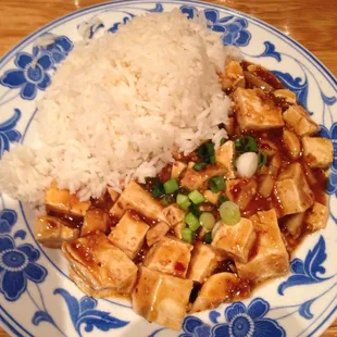 Mo po tofu lunch