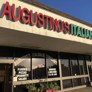 Outside signage