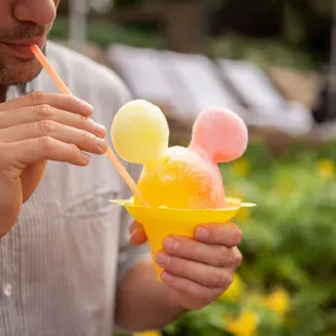 Aulani, A Disney Resort &amp; Spa Mickey Snow Cone