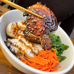 Pork Belly Rice Bowl