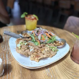 Soft Shell Crab Salad