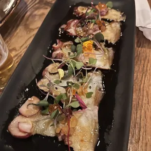Octopus Carpaccio