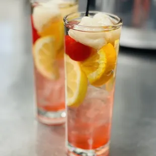 Lychee sangria