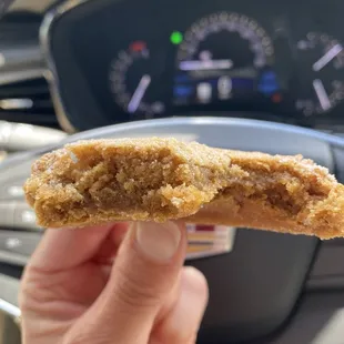 Can't even make it home... cookie while driving