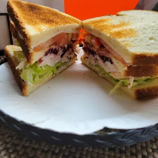 Super tasty Turkey Club.