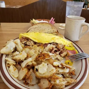 create your own omelet