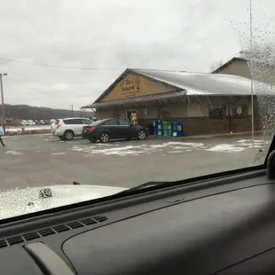 Outside of Aunt Bee's