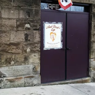 Aunt Cheryl&apos;s Cafe is tucked under the Nyia Page Community Center, housed in a gorgeous former church.