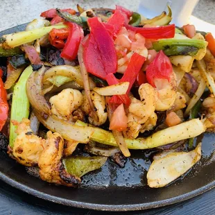 Shrimp Fajitas