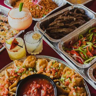 Everything you need to cater your holiday parties, bachelorette parties, family dinners, weddings, and more!