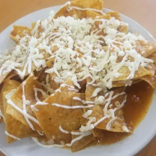 Side of chilaquiles