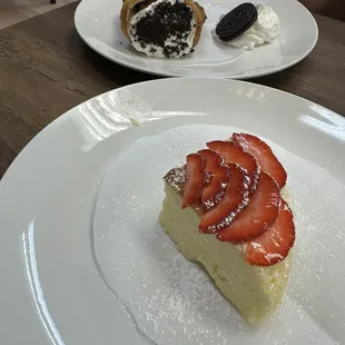 Japanese Cheesecake and Taiyaki