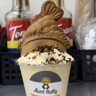 Taiyaki ice cream