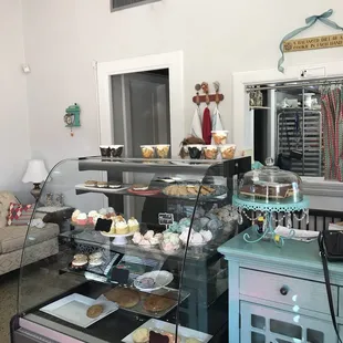 Inside the bakery
