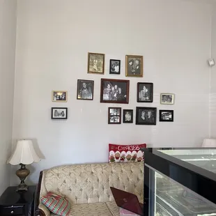 a couch and a coffee table