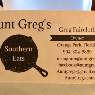 Contact info