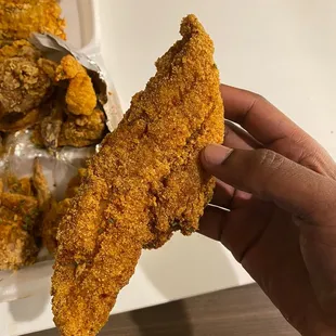 chicken wings and fried chicken, food