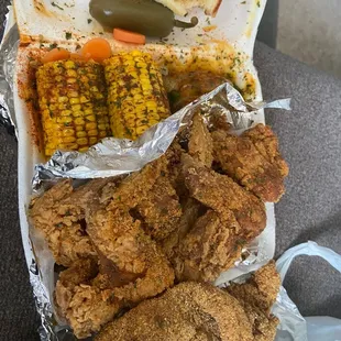 Fish and chicken box