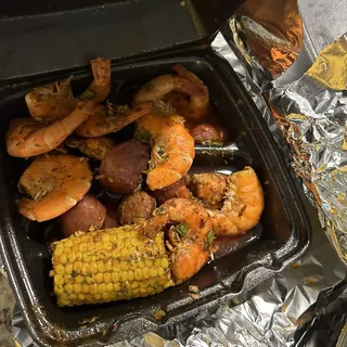 Shrimp Box without Sausage