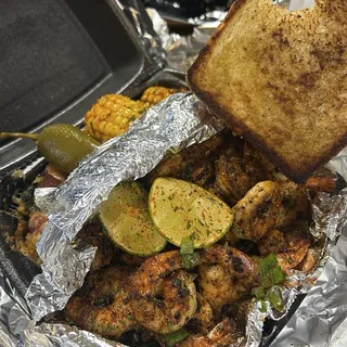 Grilled Fish and Shrimp