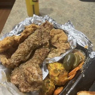 Pork Chop and Shrimp Box