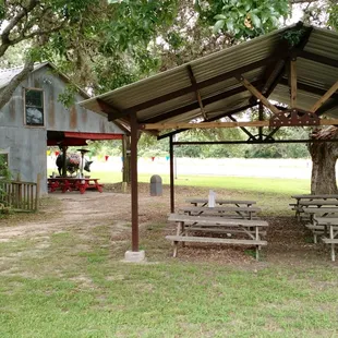 More outdoor seating