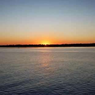 Sunset over the intercoastal