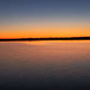 Sunset right after the sun dipped below the horizon