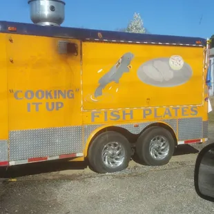 the side of the truck