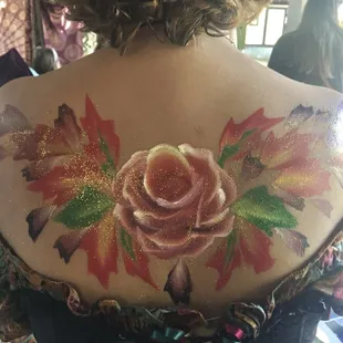 We live body art and paint for adults as well as children