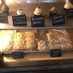 a variety of cupcakes