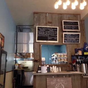 Love their menu boards.  Good food!