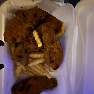 Chicken Tenders and Fries