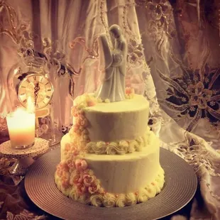 Wedding cake by Aunt Ruth