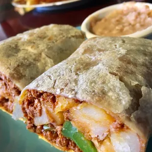 Vegan Soy-rizo Breakfast Burrito